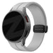 Bandz Bracelet silicone avec D-Buckle Samsung Galaxy Watch 4 Classic 46mm (gris)