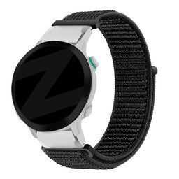 Bandz Bracelet nylon loop Garmin Instinct 3 - 45mm (noir)