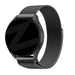Bandz Bracelet milanaise loop Samsung Galaxy Watch 42mm (noire)