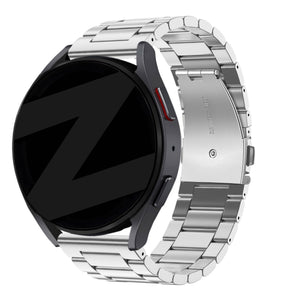 Bandz Bracelet acier 'Classic' Huawei Watch Ultimate (argent)