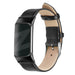 Bandz Bracelet cuir véritable Fitbit Charge 5 (noir)