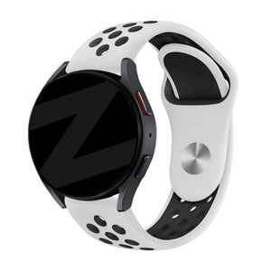 Bandz Bracelet sport 'Deluxe' Levowatch Eve (blanc/noir)