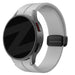 Bandz Bracelet silicone avec D-buckle Samsung Galaxy Watch FE (gris)