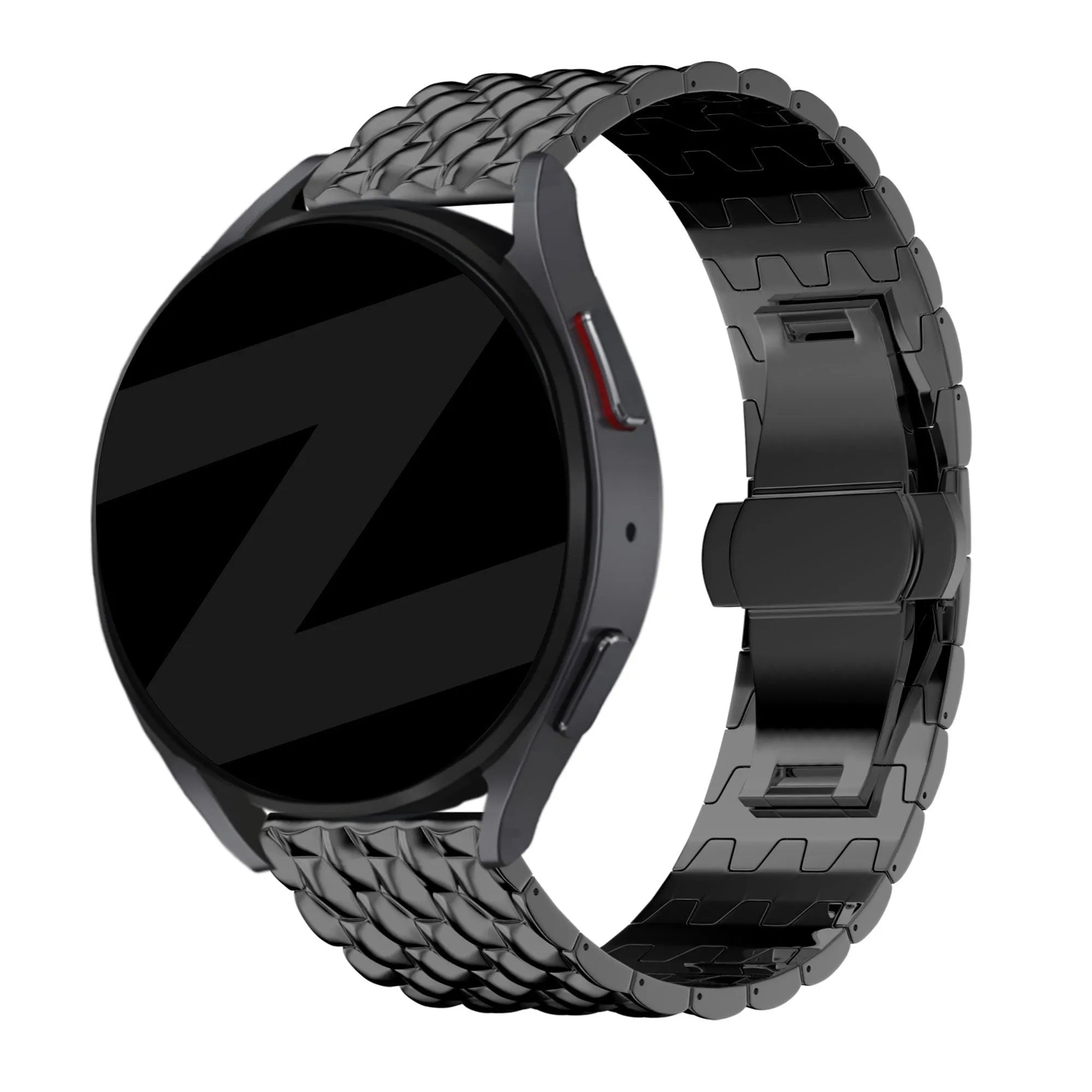 Bandz Bracelet acier OnePlus Watch Lite 'Dragon' (noir)