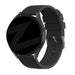 Bandz Bracelet silicone "Deluxe" Huawei Watch GT 3 42mm (noir)