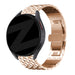 Bandz Bracelet acier "Dragon" Huawei Watch GT 3 Pro 43mm (or rose)