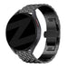Bandz Bracelet acier "Dragon" Samsung Galaxy Watch 3 - 45mm (noir)