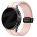 Bandz Bracelet silicone avec D-Buckle Samsung Galaxy Watch 5 Pro (rose)