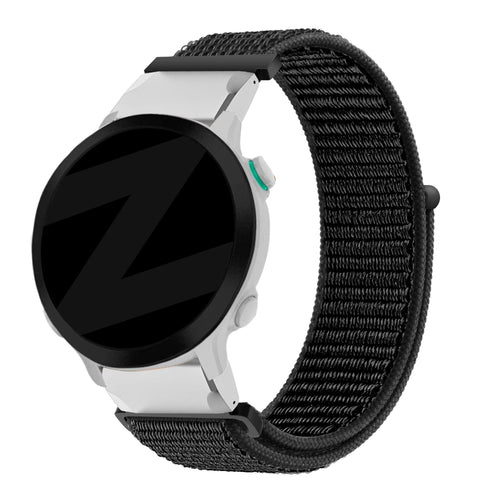 Bandz Bracelet nylon loop Garmin Tactix 8 - 47mm (noir)