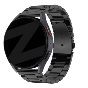 Bandz Bracelet acier 'Classic' Garmin Approach S12 (noir)