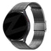 Bandz Bracelet acier réglable Amazfit Active (noir)