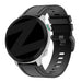 Bandz Bracelet silicone á boucle Garmin Instinct E - 40mm (noir)