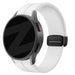 Bandz Bracelet silicone avec D-Buckle Samsung Galaxy Watch 6 Classic - 47mm (blanc)
