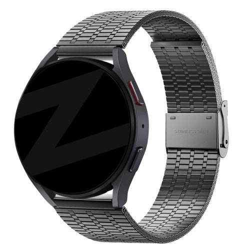 Bandz Bracelet acier réglable Garmin Forerunner 570 - 47mm (noir)