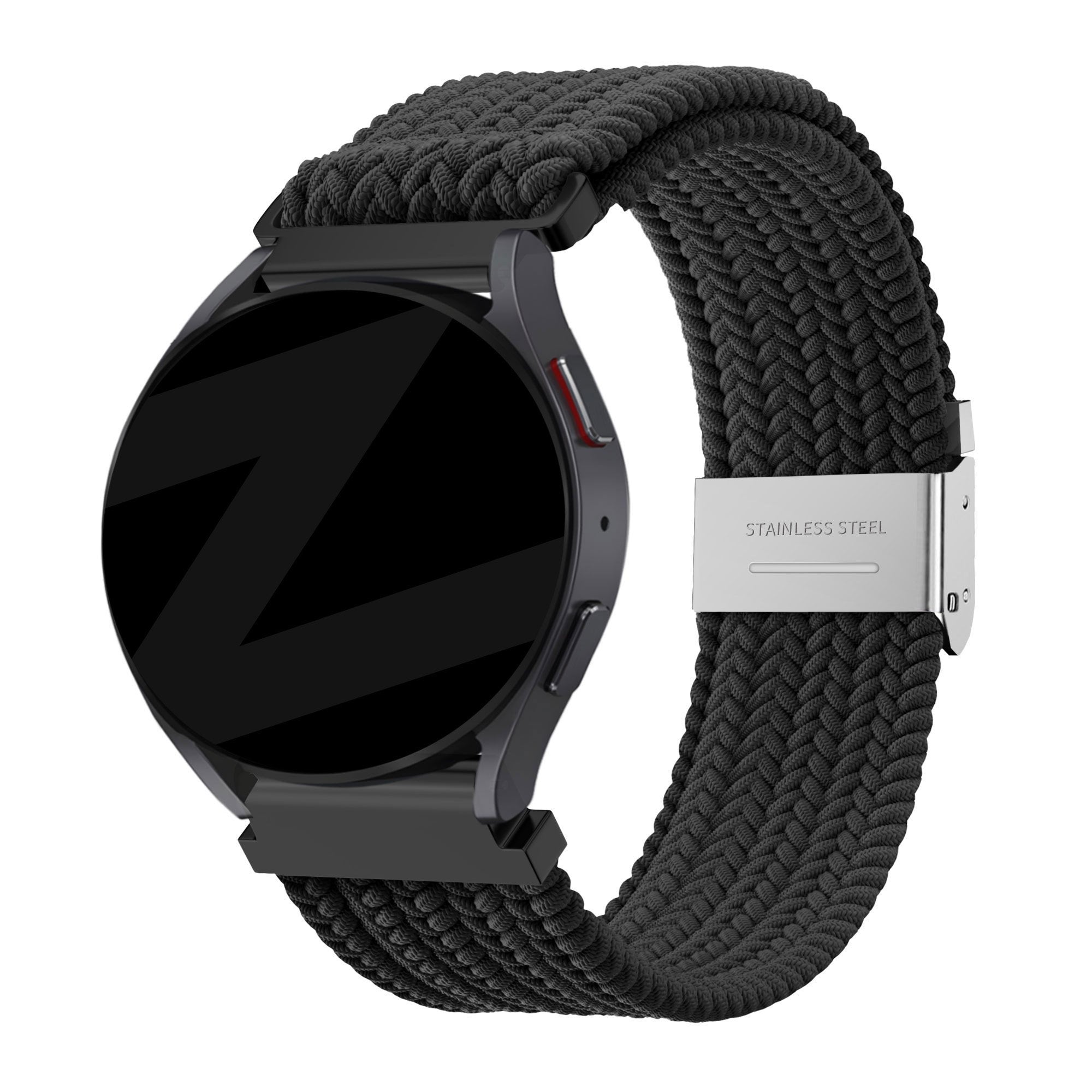 Bandz Bracelet nylon tissé Huawei Watch GT 7 Pro (noir)