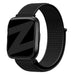 Bandz Bracelet nylon loop Fitbit Versa (noir)