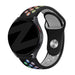 Bandz Bracelet sport "Deluxe" Polar Pacer (noir/arc-en-ciel)
