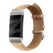 Bandz Bracelet cuir véritable Fitbit Charge 3 (marron)