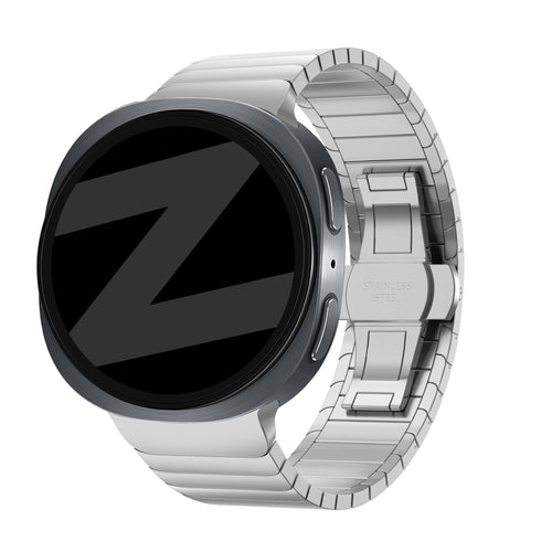 Bandz Bracelet acier 'One Bead' Samsung Galaxy Watch 8 Classic (argent)