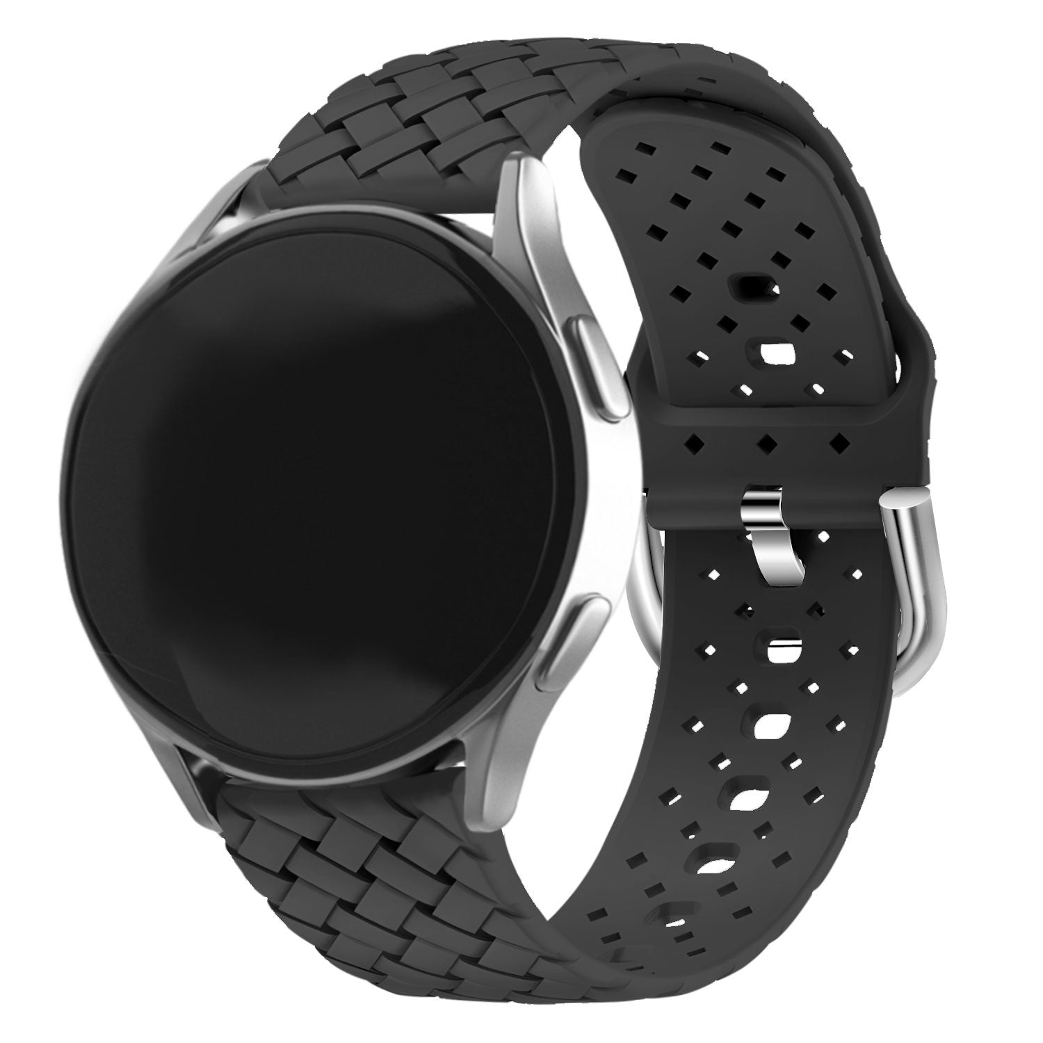 Withings Steel HR Sport Braided Silicone Strap (Black)
