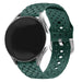 Bracelet silicone tressé Amazfit Bip 3 (Pro) (vert foncé)