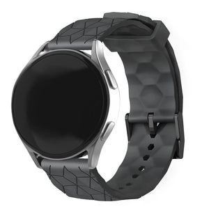 Bracelet silicone 'Hexa' Amazfit Bip 3 (Pro) (noir)