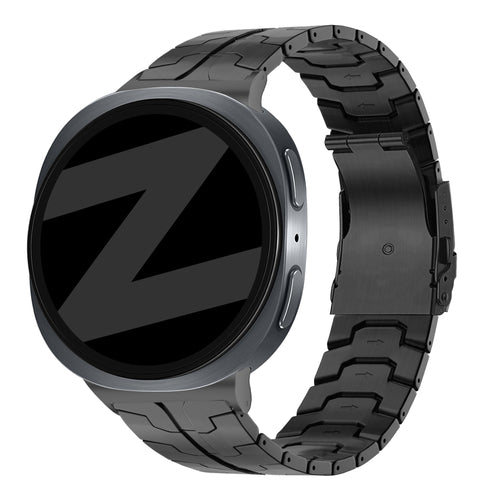 Bandz Bracelet acier 'Iron' Samsung Galaxy Watch 8 - 40mm (noir)