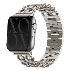 xoxo Wildhearts Bracelet acier Apple Watch - Chain strap (starlight) - 38/40/41/42mm