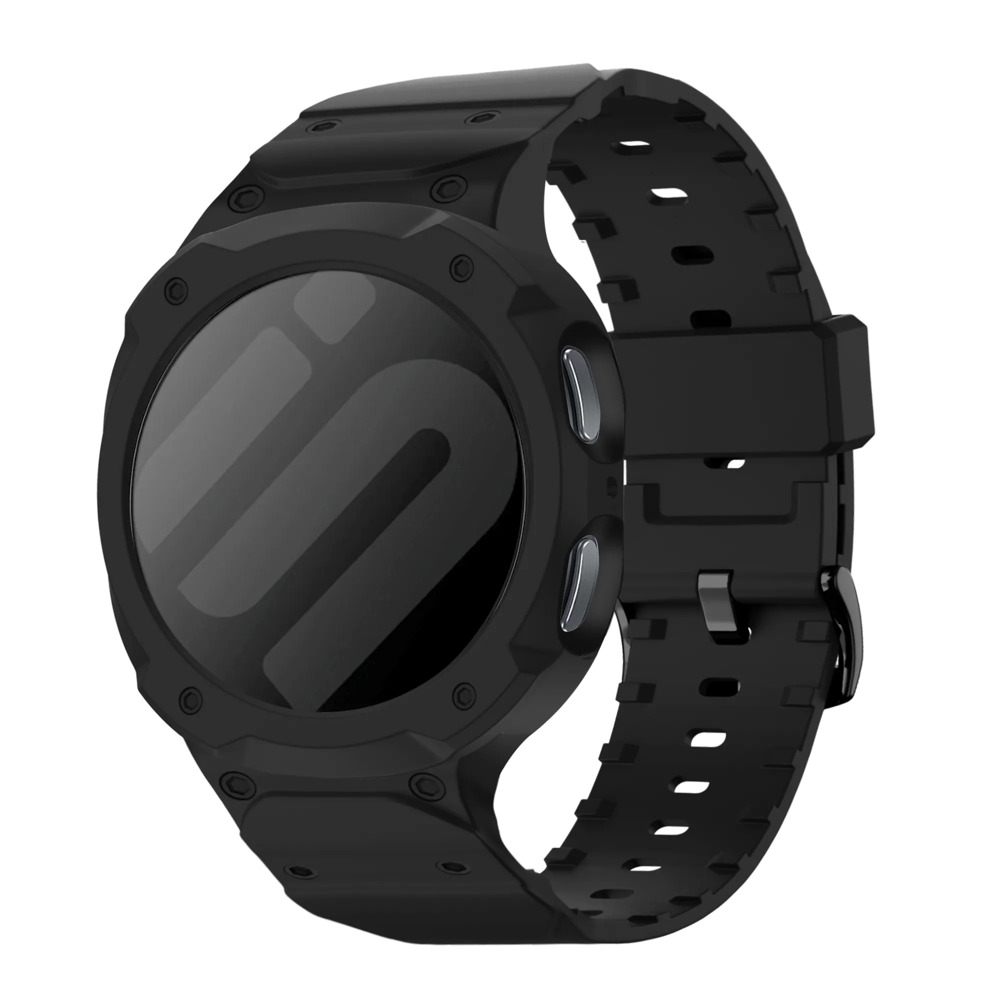 Samsung Galaxy Watch 8 - 44mm TPU Strap with Frame (Black)