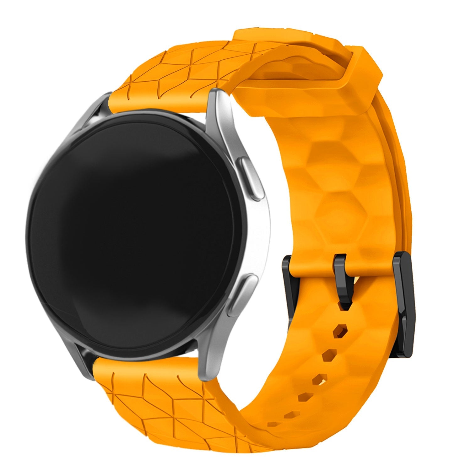 Withings ScanWatch Nova Silicone Hexa Strap (Orange)