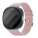 Bracelet cuir Samsung Galaxy Watch 8 Classic (rose)