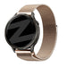 Bandz Bracelet milanais Loop Garmin Forerunner 265s (rose or)