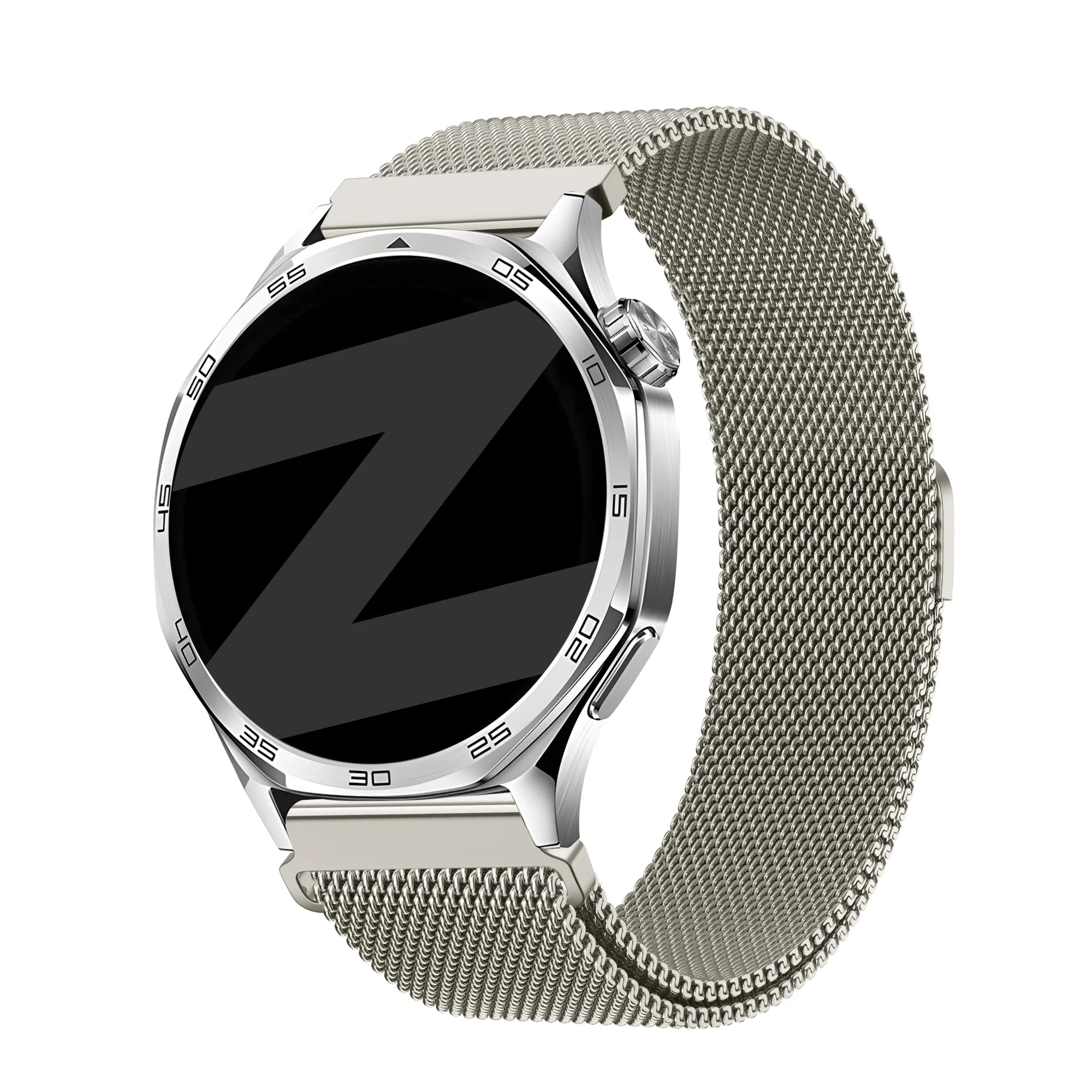 Bandz Bracelet milanais 'Easy fit' Amazfit Bip 3 Pro (lumière stellaire)
