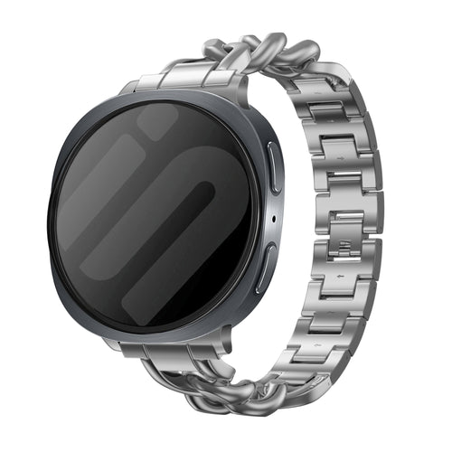 Bracelet acier chaîne Samsung Galaxy Watch 8 - 40mm (argent)