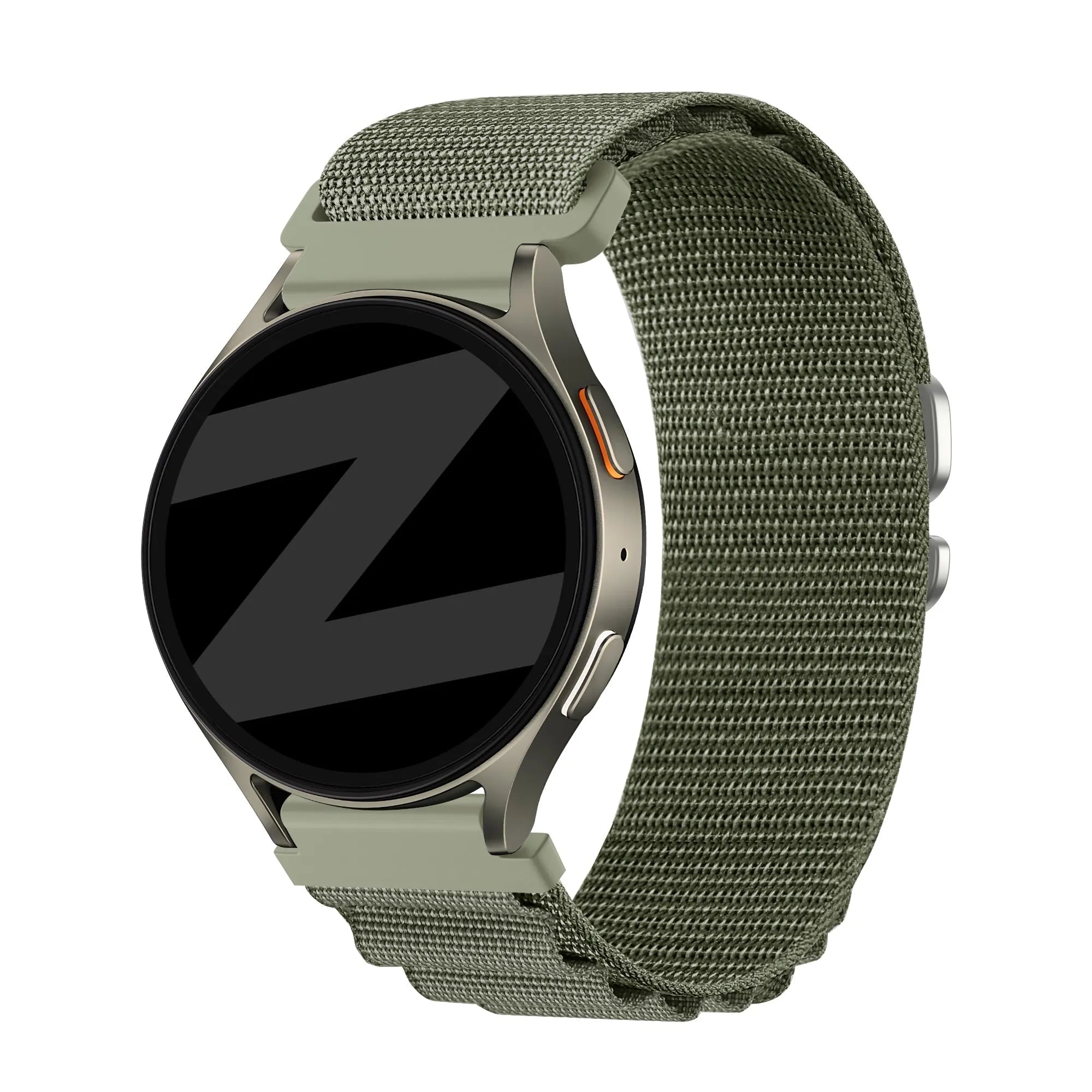 Bandz Bracelet nylon Alpine Amazfit GTR 4 (vert olive)