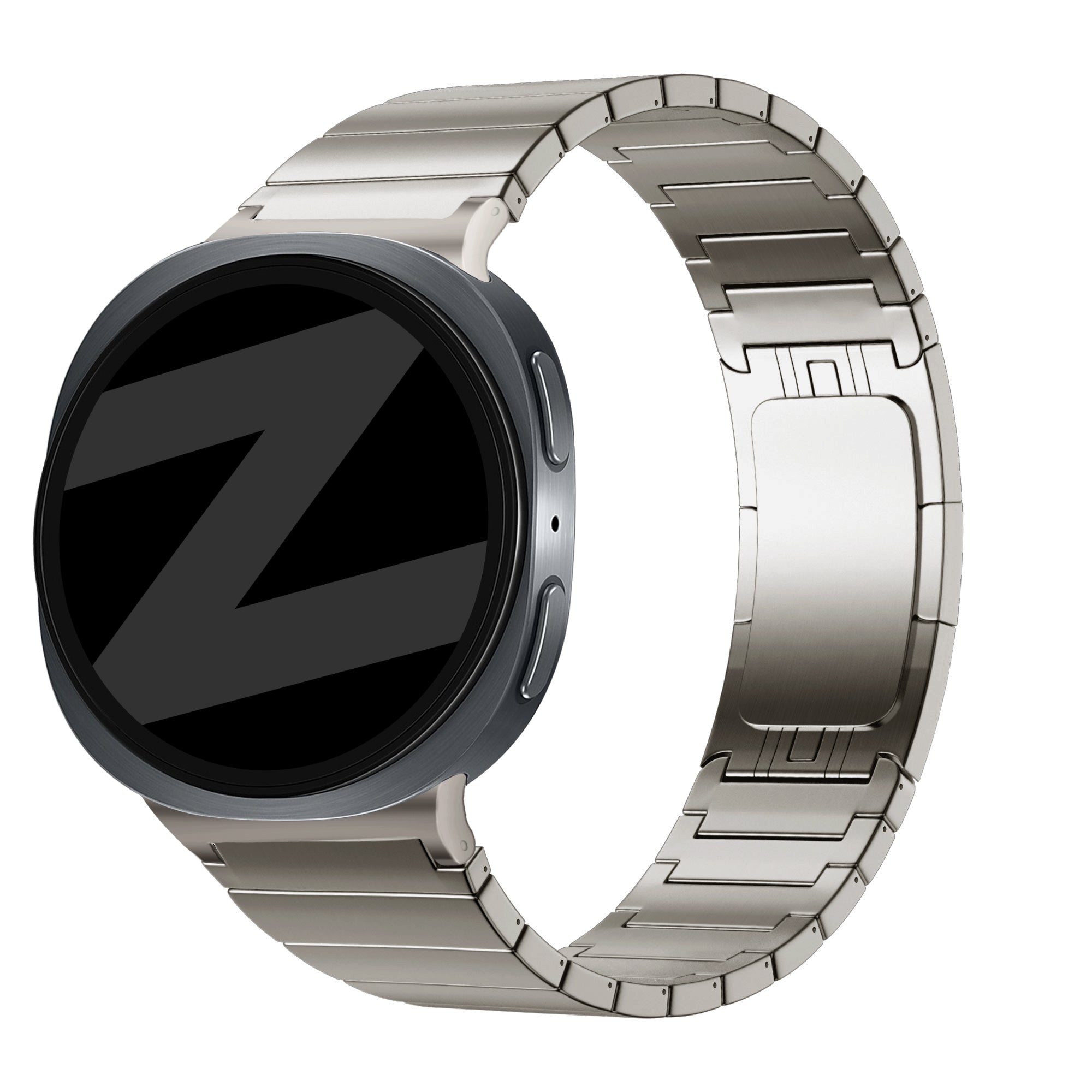 Bandz Bracelet titane 'One Bead' Samsung Galaxy Watch 8 Classic (titane)