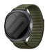 Bracelet nylon Wave Samsung Galaxy Watch 8 Classic (vert foncé)
