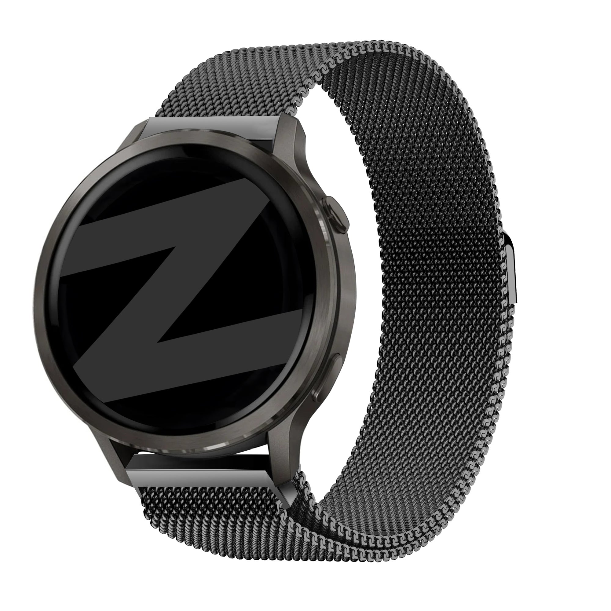 Bandz Bracelet milanais Garmin D2 Air X15 (noir)