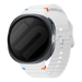Bracelet silicone ondulé Samsung Galaxy Watch 8 - 40mm (blanc)