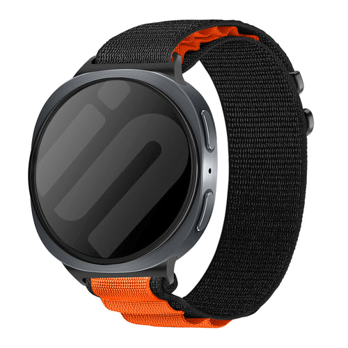 Bracelet Alpine Samsung Galaxy Watch 8 - 40mm (noir/orange)