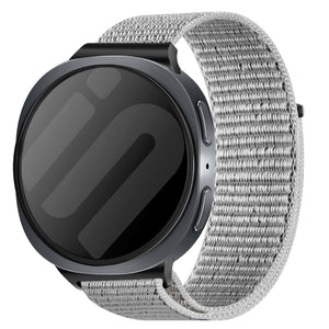 Bracelet nylon Samsung Galaxy Watch 8 Classic (coquillage)