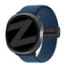 Bandz Bracelet tissé magnétique Samsung Galaxy Watch 8 - 44mm (bleu foncé)