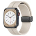 Bracelet à fermoir magnétique Apple Watch (blanc cassé)