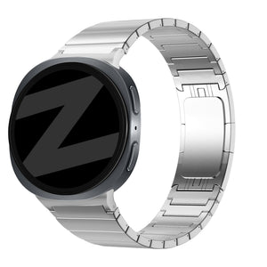 Bandz Bracelet titane 'One Bead' Samsung Galaxy Watch 8 - 40mm (argent)