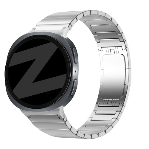 Bandz Bracelet titane 'One Bead' Samsung Galaxy Watch 8 - 40mm (argent)