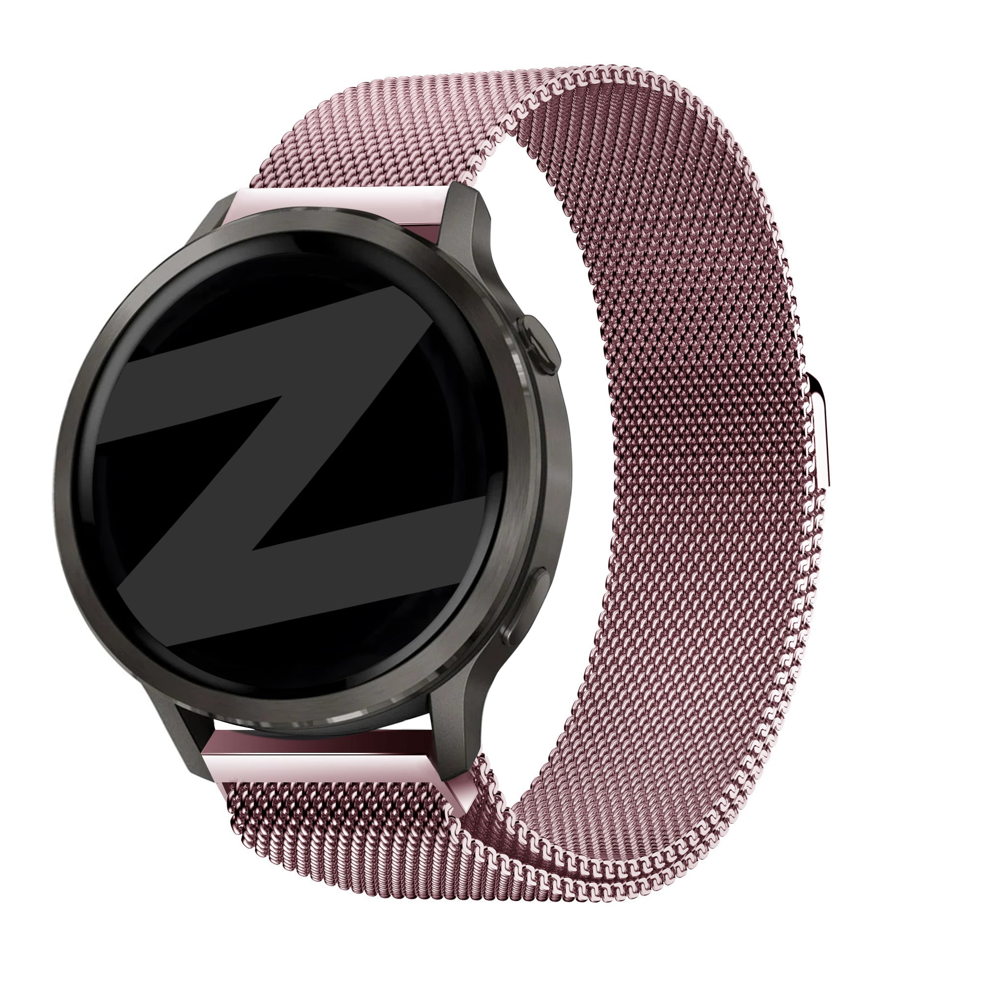 Bandz Bracelet milanais 'Loop' Garmin Forerunner 70 (rose)