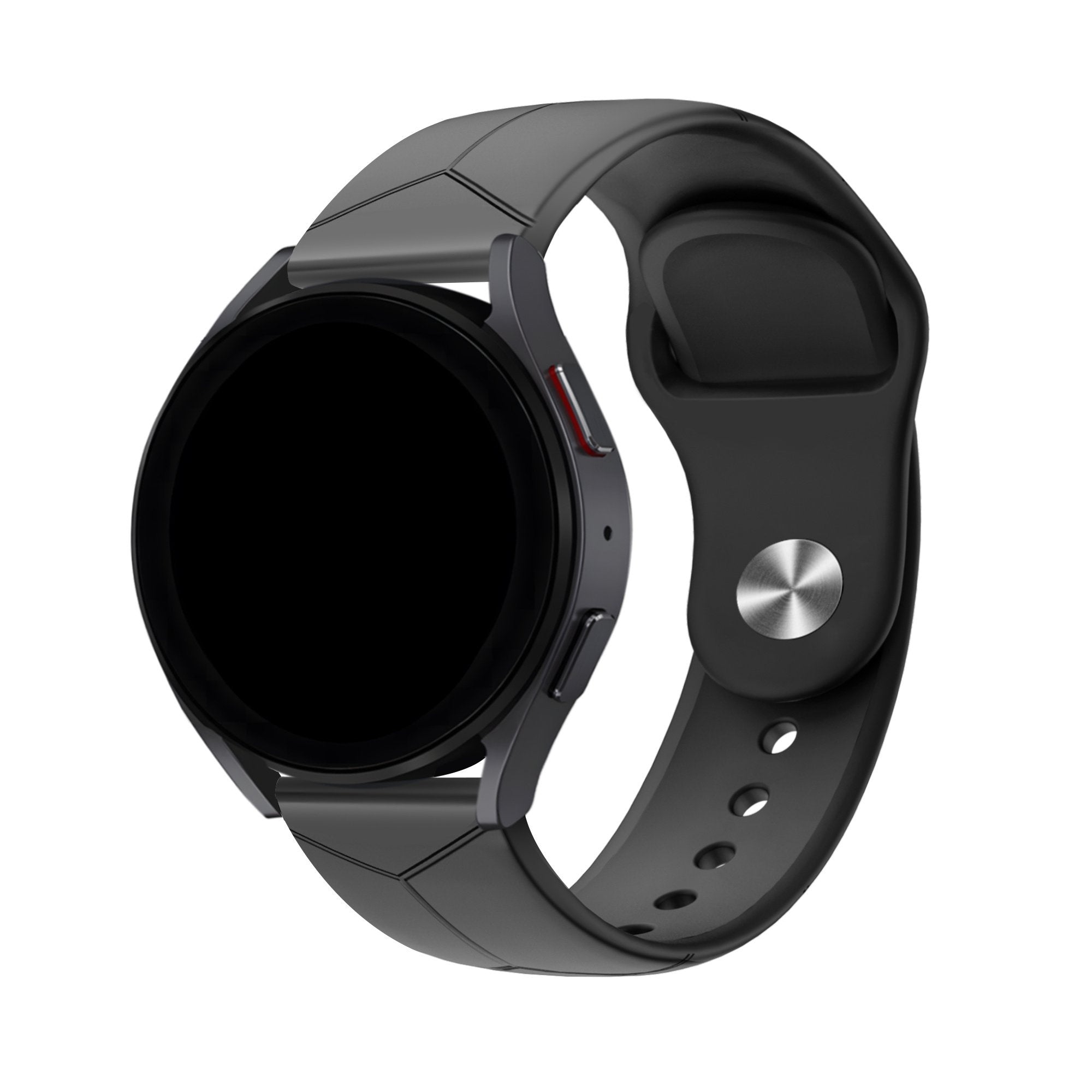BALR. Bracelet sport Hexagones pour Samsung Galaxy Watch 42mm (noir)