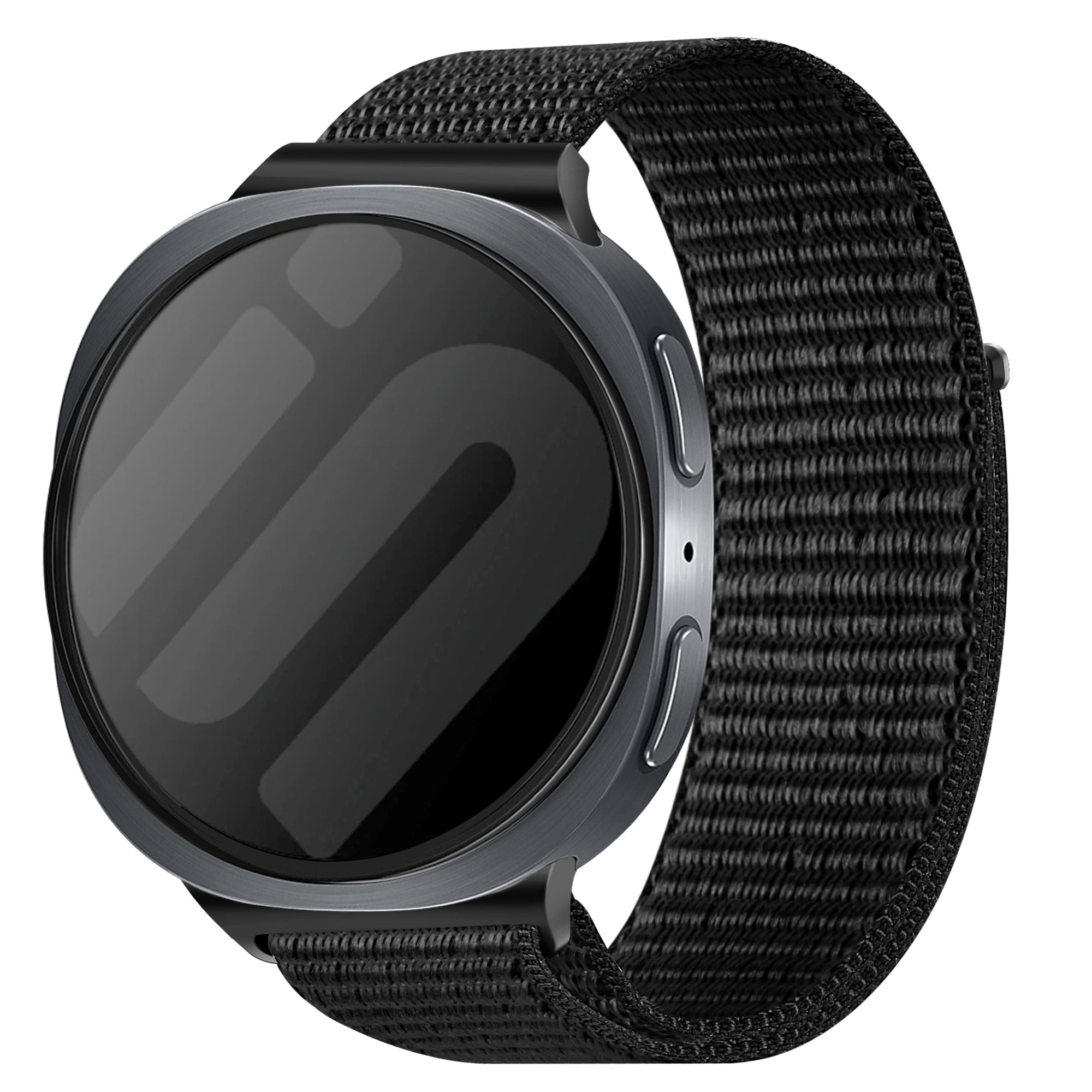 Bracelet nylon Samsung Galaxy Watch 8 Classic (noir)