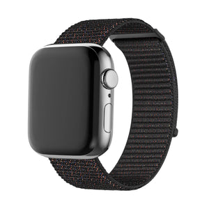 BALR. Bracelet en nylon pour Apple Watch (noir)