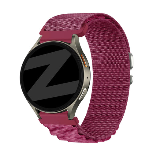 Bandz Bracelet nylon Alpine Polar Pacer (rose-rouge)